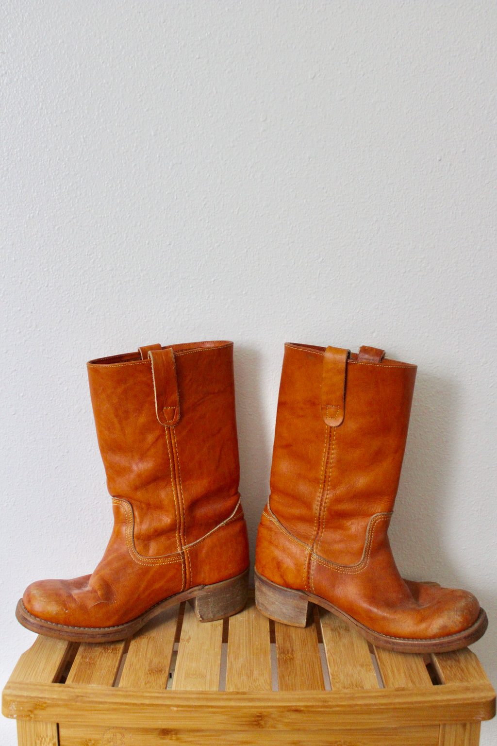 Vintage Landis Leather Boots