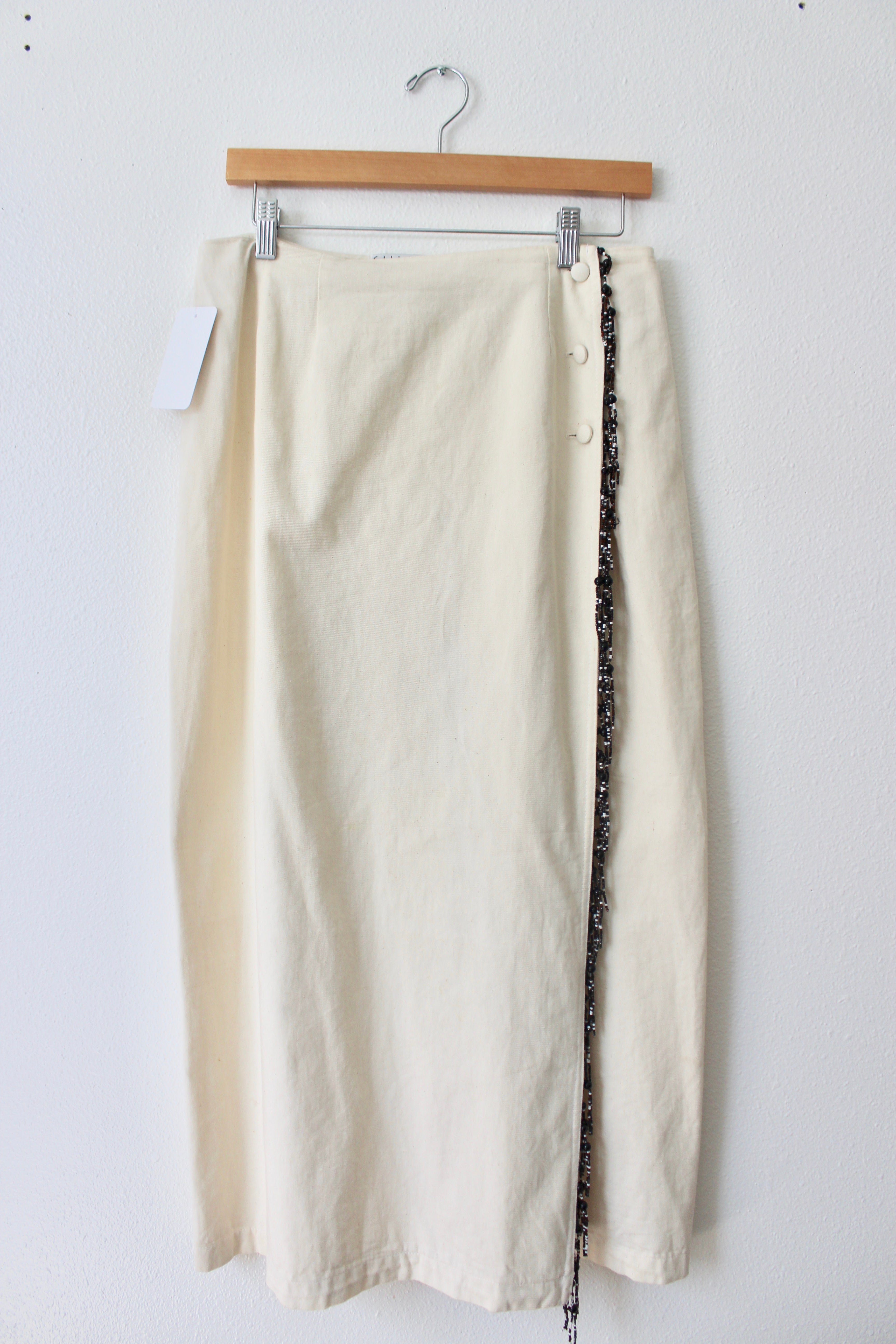Vintage Beaded Maxi Skirt