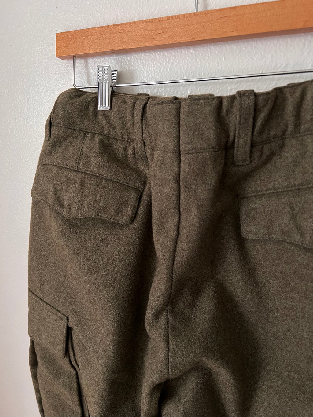 Vintage Wool Army Pants - sz 30